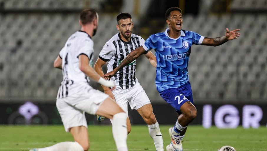 CRNO BIJELI OSTALI BEZ EVROPSKE JESENI: Minimalan poraz izbacio Partizan iz trke za Ligu konferencija