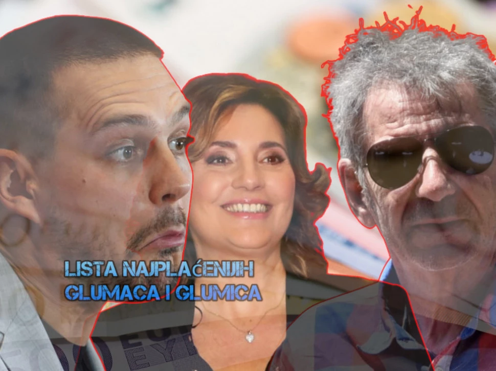 ОГРОМНЕ СУМЕ: Листа најплаћенијих српских глумаца и глумица