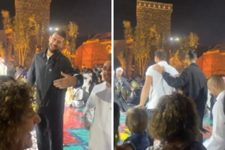 NAPRAVILI ŠOU U RIADU: Đoković i Nadal u neočekivanom ritmu (VIDEO)
