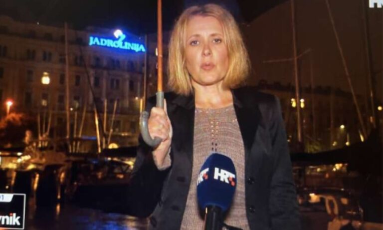 NOVINARKA SE SRUŠILA U JAVLJANJU UŽIVO: Tresla se, počela da zamuckuje pa pala (VIDEO)