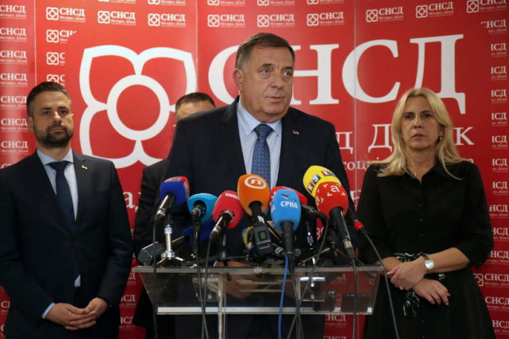 DODIK NAKON SASTANKA GO SNSD: Koalicioni partneri nisu glasali za Šobota