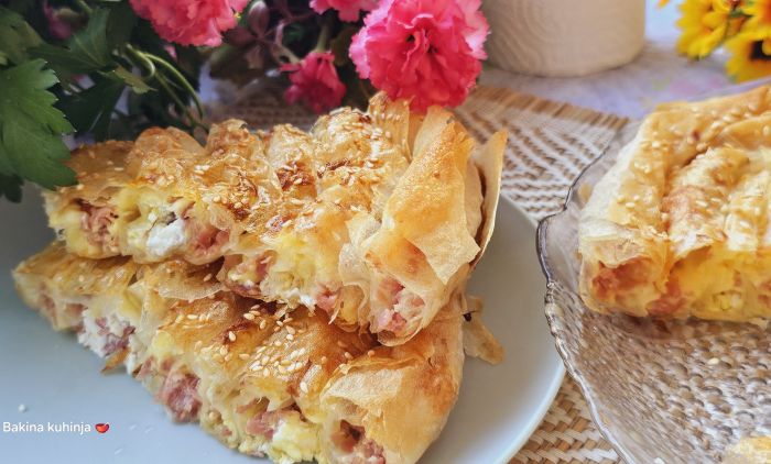 ROLNICA PITA: Za večeru ili užinu (VIDEO)