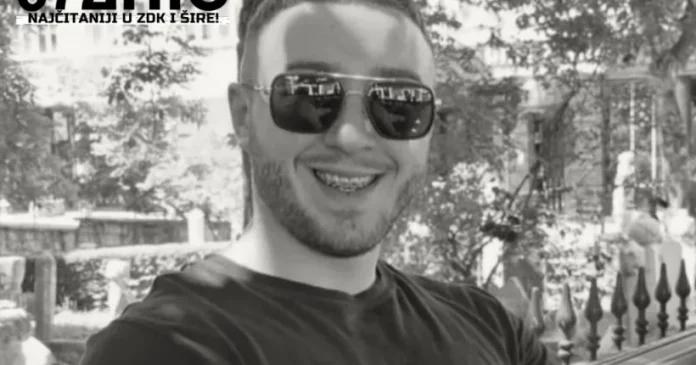 ПОГИНУО МЛАДИ ЗЕНИЧАНИН: Ово је Емрах (23) који је изгубио живот у тешкој несрећи