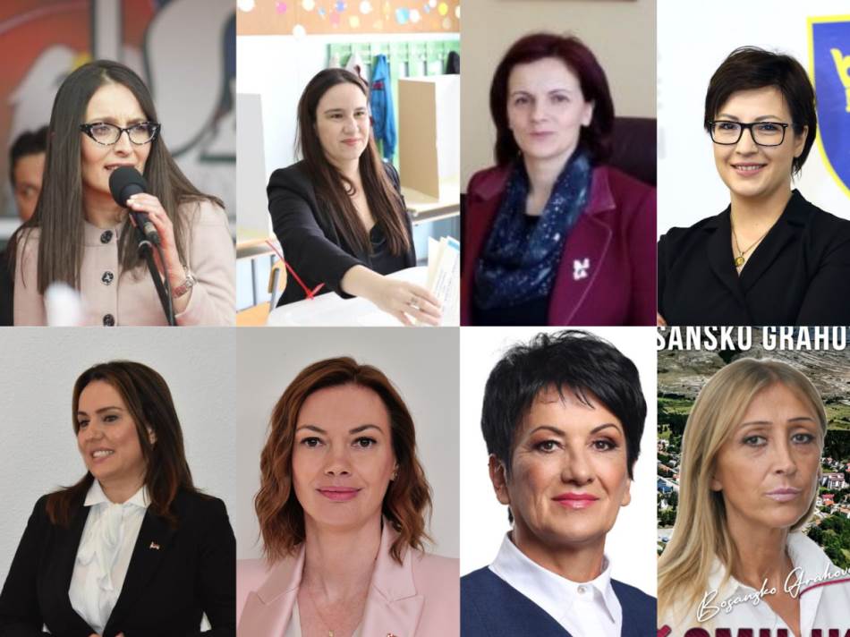 KAKO SU PROŠLE ŽENE NA LOKALNIM IZBORIMA: Ovih 8 dama biće na čelu lokalnih zajednica u BiH