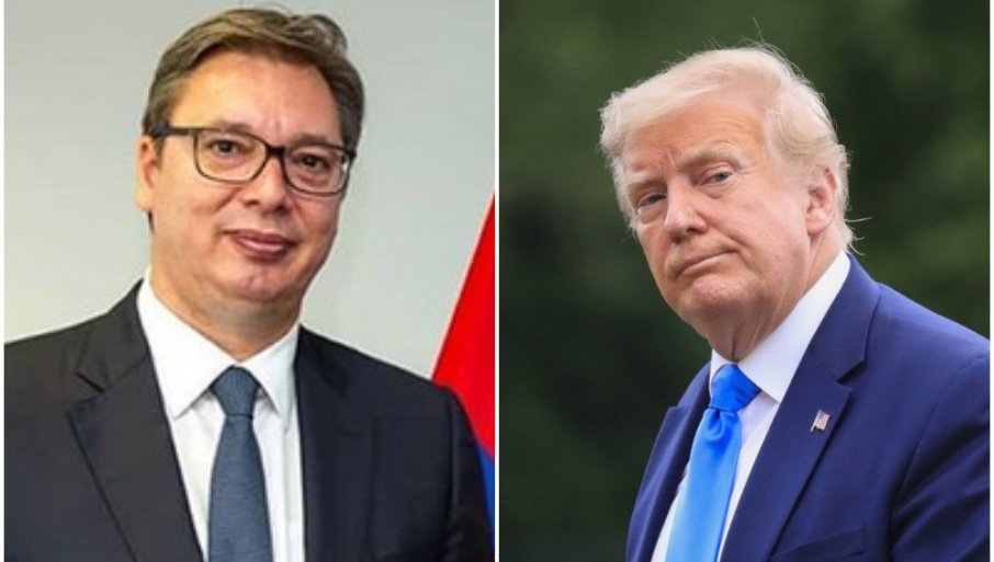 ВУЧИЋ СЕ ОГЛАСИО ПОСЛИЈЕ РАЗГОВОРА СА ТРАМПОМ: Срдачан и садржајан – ово су биле теме