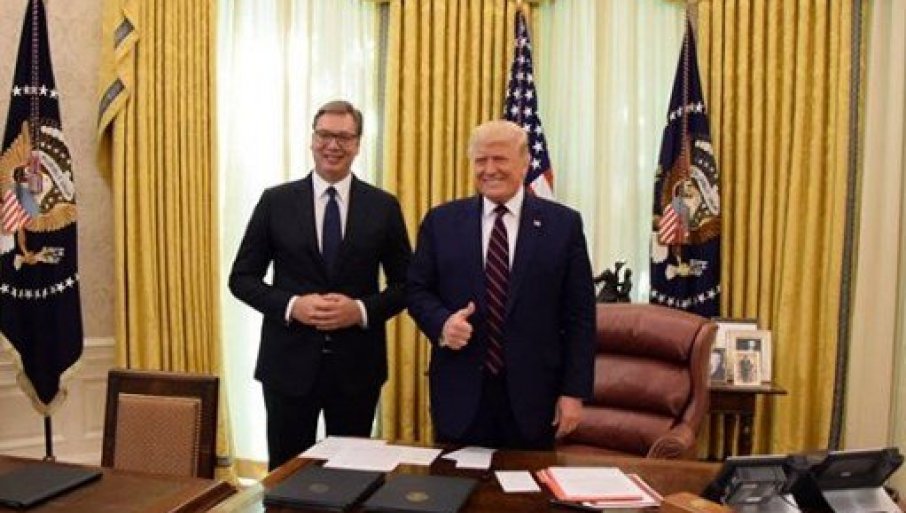 „НОВОСТИ“ САЗНАЈУ: У току телефонски разговор Вучића и Трампа