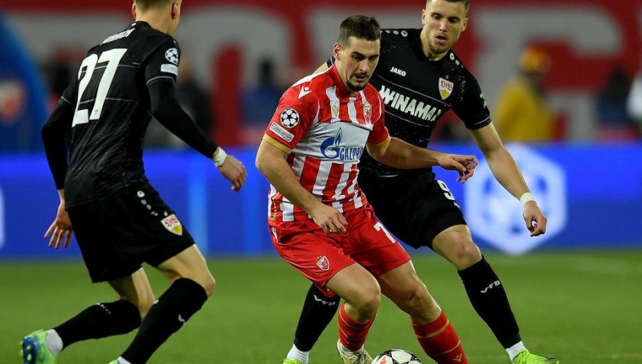 ZVEZDA UPISALA PRVU PROBJEDU U LIGI ŠAMPIONA: Golijada protiv Štutgarta na Marakani