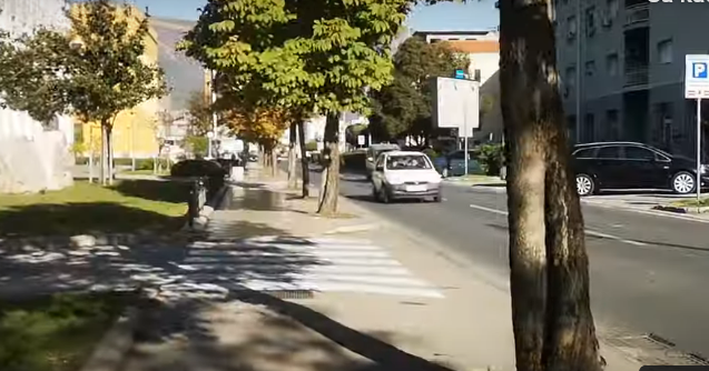BURA U MOSTARU: Hladan i jak vjetar rastjerao građane (VIDEO)