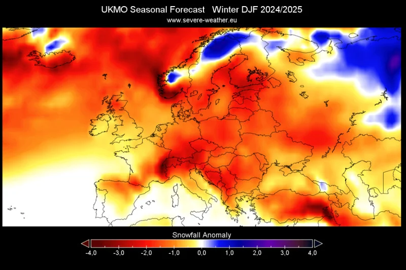 OČEKUJE NAS MANJE SNIJEGA NEGO INAČE: Prognoze pokazale kakva nas zima čeka