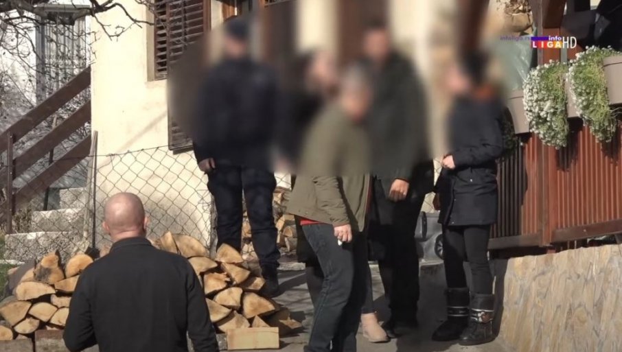 SNIMAK HAPŠENJA ŽENE KOJA JE UBILA BEBU: Šokirala policajce svojim ponašanjem (VIDEO)