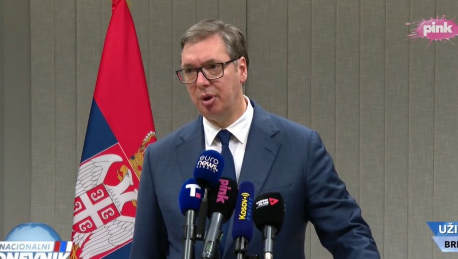 „NIJE SRBIJA ŠAKA ZOBI DA JE SVAKO UCJENJUJE“ Vučić poručuje da neće biti priznanja Kosova niti uvođenja sankcija Rusiji