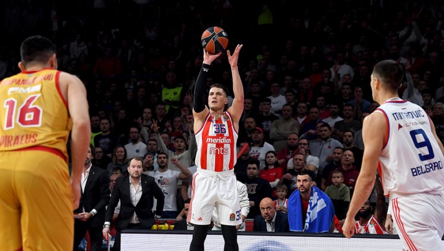 ZVEZDA DEKLASIRALA OLIMPIJAKOS: Sjajna igra crveno-bijelih na domaćem terenu