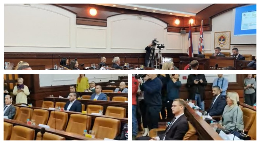 НА НЕСУПЈЕЛОЈ КОНСТИТУТИВНОЈ СЈЕДНИЦИ СКУПШТИНЕ ГРАДА БАЊАЛУКЕ СЕ МОГЛО ЧУТИ СВАШТА: Спомињало се љубљене руку, извињење, Понтије Пилат, цица маце и куце (ВИДЕО)
