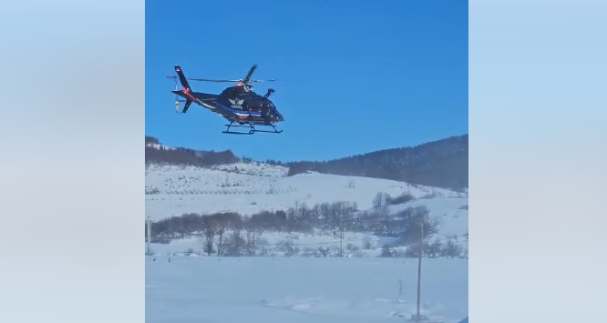 BRZA REAKCIJA HELIKOPTERSKOG SERVISA: Hitno transportovana tri smrtno ugrožena pacijenta (VIDEO)