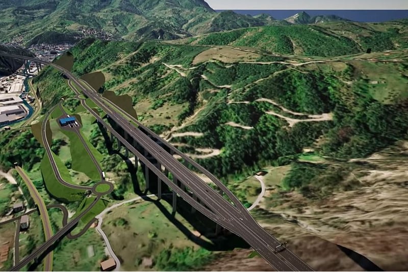 PROJEKAT TEŽAK 600 MILIONA EVRA: Pogledajte kako će izgledati dionica Koridora 5C od Ovčara kod Konjica do tunela Prenj (VIDEO)