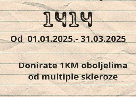 DO KRAJA MARTA: Aktivan broj 1414 za pomoć oboljelima od multiple skleroze u Srpskoj