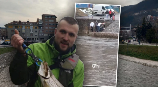 SPASIO DJEVOJČICU IZ HLADNE RIJEKE: Ovo je Marko Didanović koji je uradio herojski čin (VIDEO)