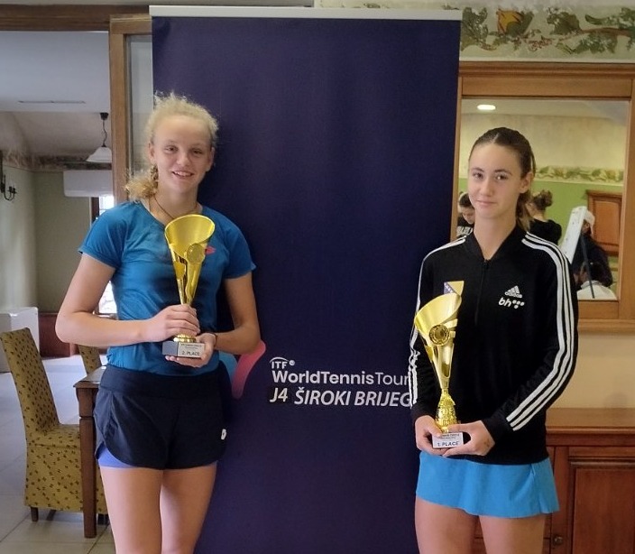 TENISKO ČUDO NIŽE USPJEHE: Tea Kovačević osvojila prvo mjesto na ITF turniru (VIDEO)
