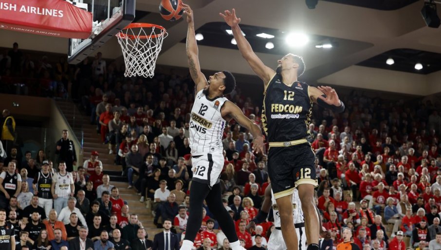 VAŽNA POBJEDA PARTIZANA: Crno-bijeli u gostima nadigrali Monako (FOTO)