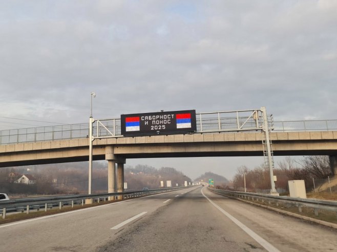 POZIV NA ZAJEDNIŠTVO I SNAGU: Čestitka povodom Sretenja na auto-putu „9. januar“
