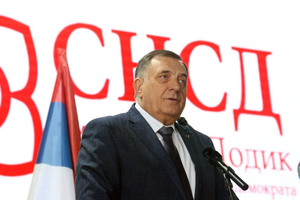 DODIK: SNSD kao najveća i najorganizovanija stranka u Srpskoj nosi istorijsku odgovornost za političke procese