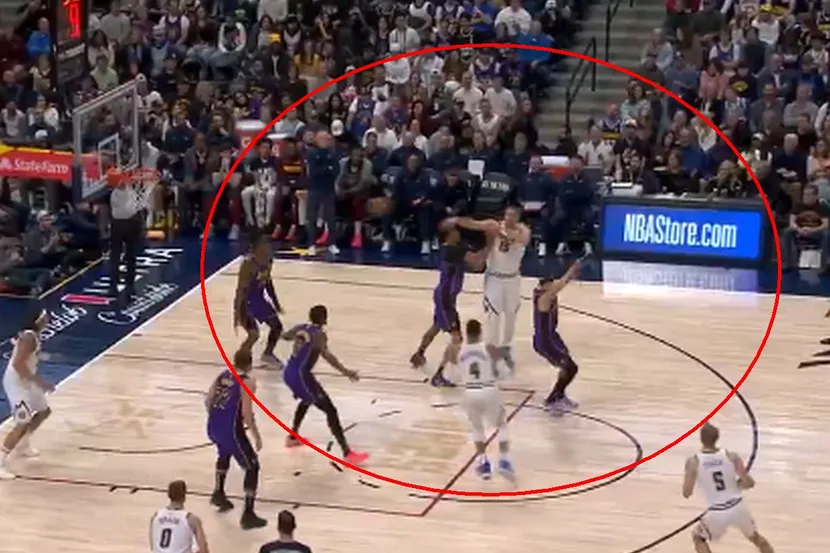 POTEZ JOKIĆA KOJI ĆE SE DUGO PREPRIČAVATI: Srbin „izradio“ petoricu igrača Lejkersa (VIDEO)