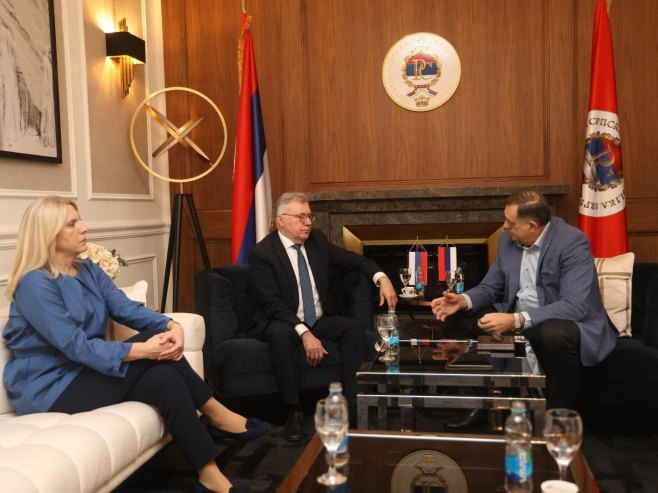 DODIK I CVIJANOVIĆ SA KALABUHOVIM: Srpska će preduzeti mjere sa ciljem očuvanja Ustava BiH