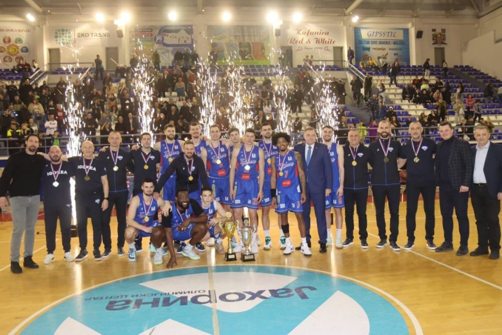 EKIPA IZ ALEKSANDROVCA DOŠLA DO NOVOG TROFEJA: Igokea osvojila Kup Republike Srpske