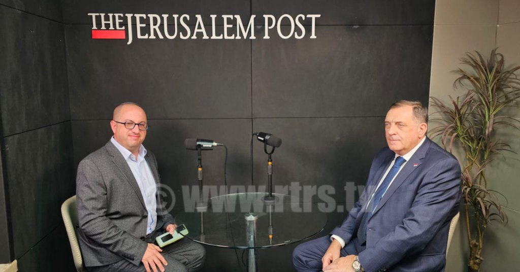 DODIK DAO INTERVJU ZA JERUSALIM POST: „U teškim trenucima se vidi ko vam je istinski prijatelj“