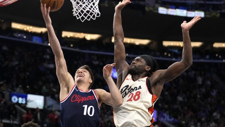 BOGDANOVIĆ POKAZAO OD KAKVOG JE KOVA: Sjajna partija srpskog košarkaša u pobjedi Klipersa (VIDEO)