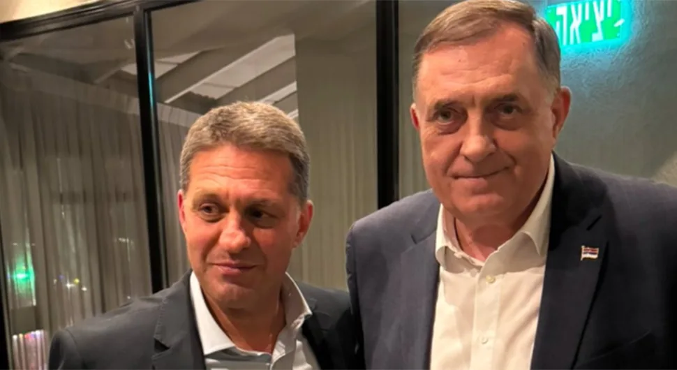 DODIK U IZRAELU SA PRIJATELJEM SRPSKE: Očekujem da nas Bibas uskoro posjeti u Banjaluci