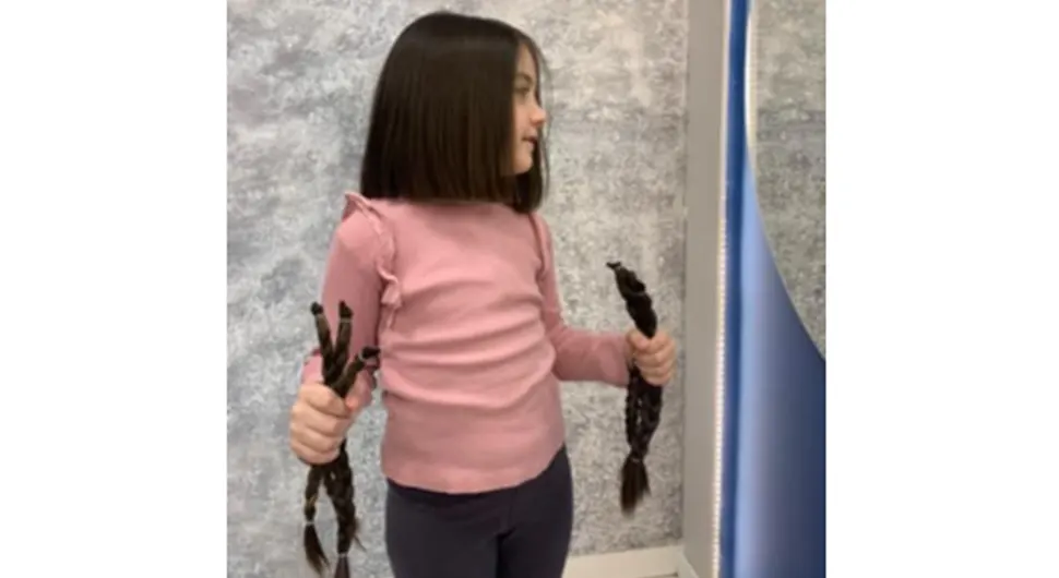 PRIMJER SVIMA: Katarina (6) donirala kosu djeci oboljeloj od malignih bolesti