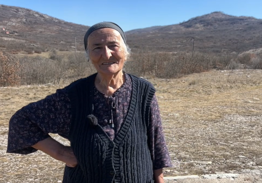 МЕДВЈЕДЕ ВИЂА ЧЕШЋЕ НЕГО ЉУДЕ: Бака Мара посљедњи становник села Врбица на граници између Црне Горе (ВИДЕО)