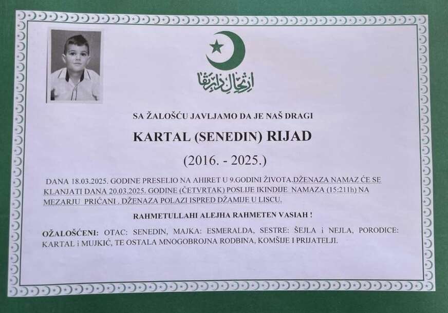 RODITELJI NEUTJEŠNI: Preminuo devetogodišnji dječak nakon operacije slijepog crijeva