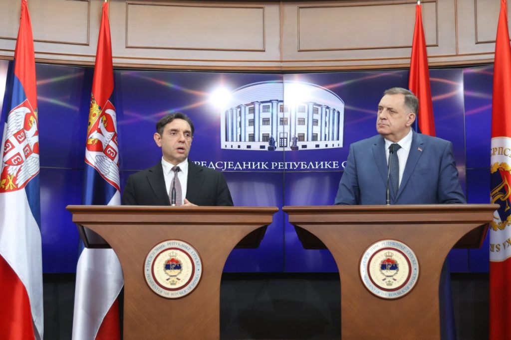 DODIK ODRŽAO SASTANAK SA POTPREDSJEDNIKOM VLADE SRBIJE: Vodi se hibridni rat protiv Srba gdje god oni bili (VIDEO)