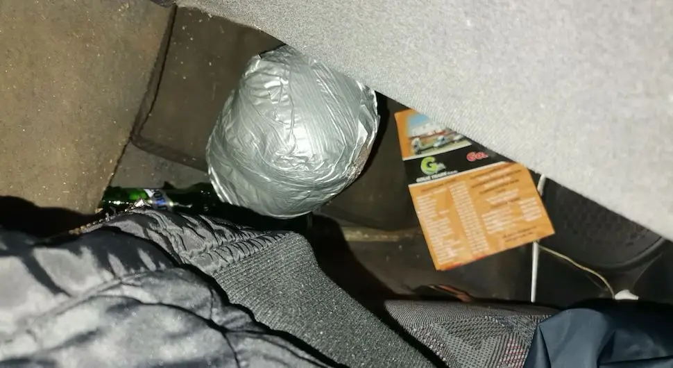 UHAPŠEN GRADIŠČANIN: U autu krio kilogram marihuane