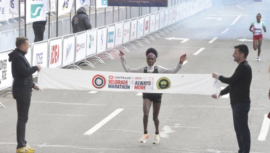 ATLETIČARI IZ KENIJE ISPISALI ISTORIJU U BEOGRADU: Nevjerovatne scene na ovogodišnjem maratonu