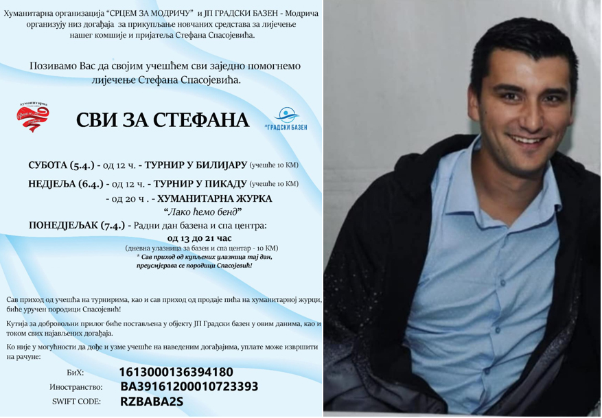 ПОМОЗИМО СТЕФАНУ ДА ПРОХОДА: Апел за помоћ тешко повријеђеном младићу