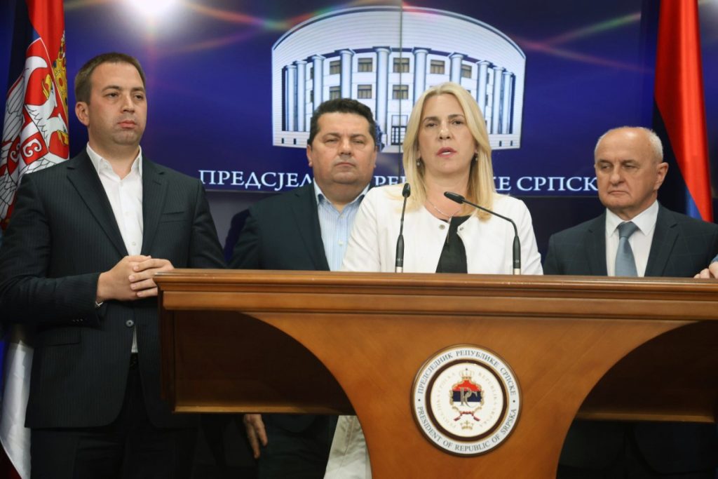 „БиХ ЈЕ ДУБОКО ПОТОНУЛА“: Цвијановић поручила да су представници бошњачког народа открили своје намјере