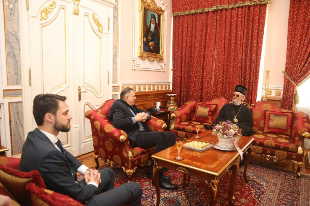 „BEZBJEDNOST SRPSKE NIJE UGROŽENA“ Predsjednik Dodik sa mitropolitom Jefremom