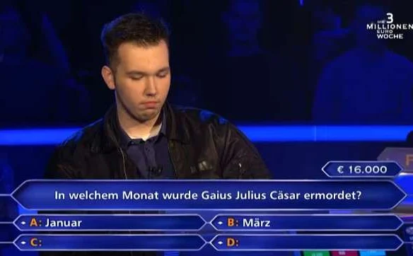 ŽIVI SAMO 5 GODINA U NJEMAČKOJ: Mladić iz BiH osvojio 50.000 evra na kvizu „Ko želi biti milioner“