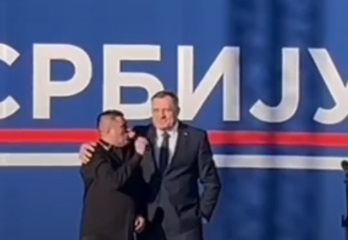 HIT NA MREŽAMA: Dodik i Baja zapjevali „Patriotski duet“ (VIDEO)