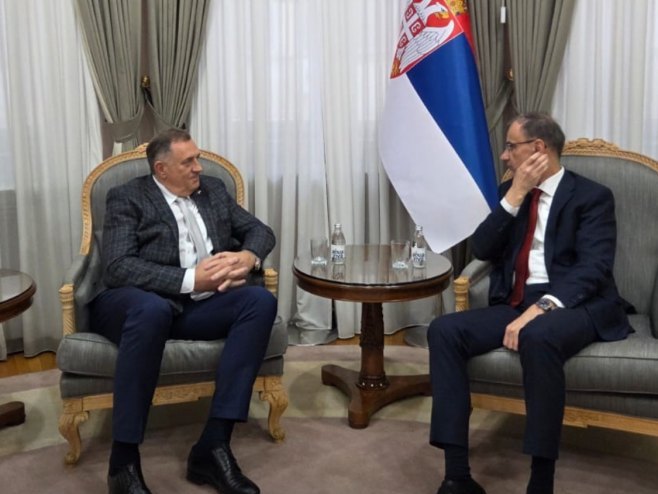DODIK I MACUT IMALI SASTANAK: Na redu projekti koji će ojačati veze između Republike Srpske i Srbije