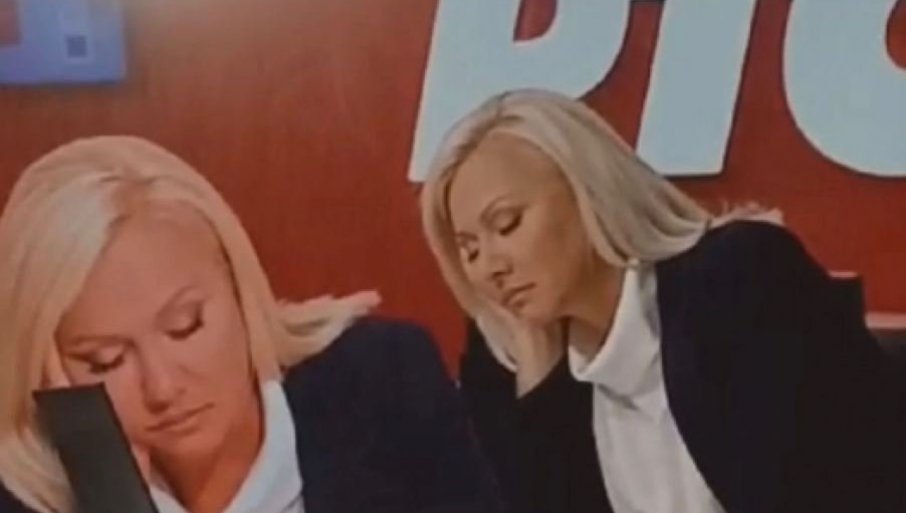 VODITELJKA RTS-a ZASPALA U PROGRAMU UŽIVO: Razlog je bolest