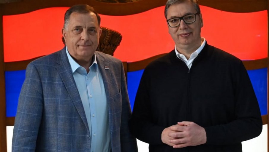 САСТАНАК ЛИДЕРА У БЕОГРАДУ: Вучић поручује – Србија ће увијек бити уз Српску (ФОТО)