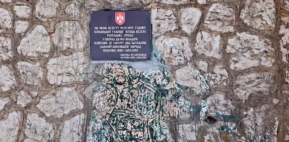 NAKON PONOVNOG VANDALIZMA: Sanirana spomen-ploča na Vracama