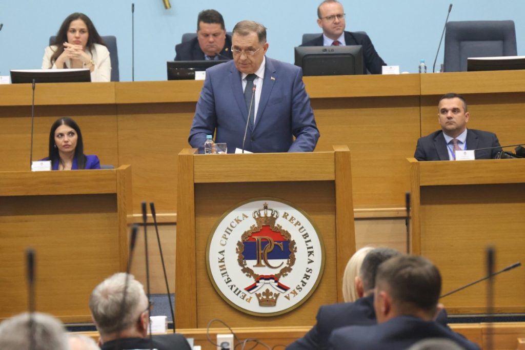 DODIK SE OBRATIO POSLANICIMA U NSRS: Moramo se vratiti na izvorni Dejton