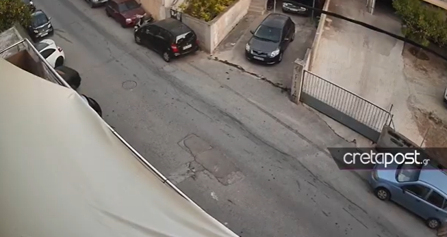 STRAVIČNI SNIMCI SNAŽNOG ZEMLJOTRESA NA KRITU: Kola se tresu, zgrade oštećene (VIDEO)