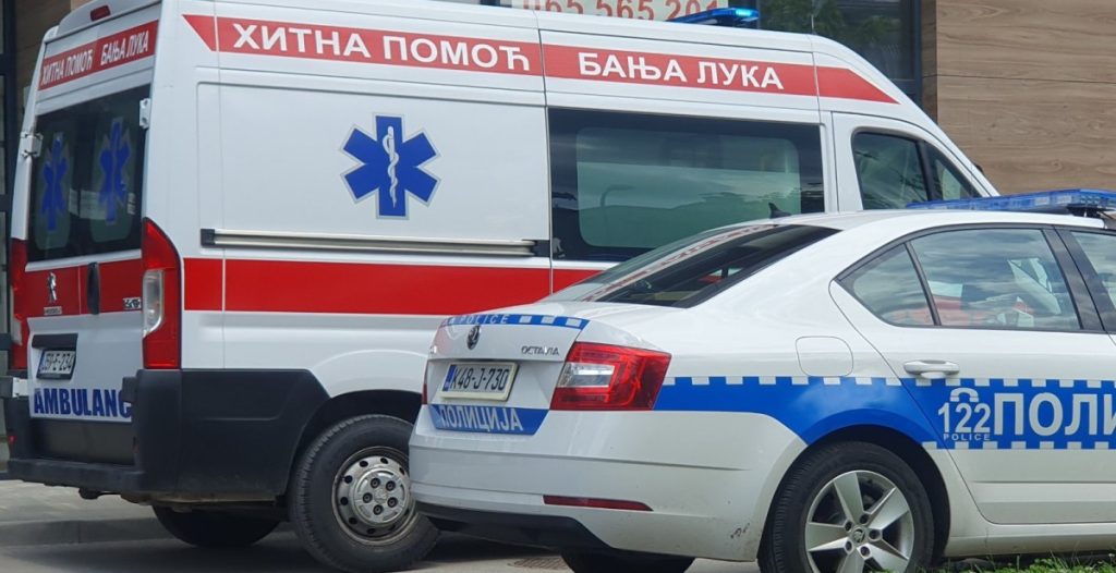 ŽENA PRIKLJUČENA NA APARATE ZA DISANJE: Teško stanje povrijeđene koju je udario automobil na pješačkom prelazu u Banjaluci