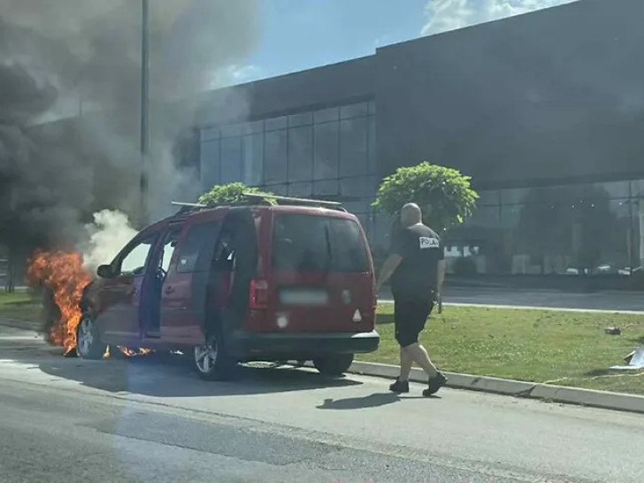 POŽAR U BANJALUCI: Zapalio se kedi